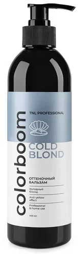 Оттеночный бальзам TNL Color Boom для холодных оттенков Rich Blond пепельный блонд 400мл Оттеночный бальзам TNL Color Boom для холодных оттенков Rich Blond пепельный блонд 400мл