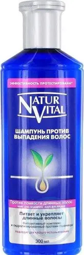 Шампунь Natur Vital против выпадения волос против ломкости длинных волос 300мл Шампунь Natur Vital против выпадения волос против ломкости длинных волос 300мл