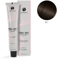 Краска Adricoco Miss Adri 6.1 Темный блонд пепельный 100мл