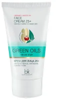 Крем для лица Белкосмекс Green Oils 25+ Интенсивное питание и сияние кожи 40гр