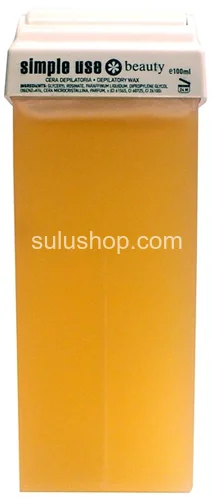 Воск для депиляции Simple Use Beauty Honey(медовый) теплый в картридже 100мл Воск для депиляции Simple Use Beauty Honey(медовый) теплый в картридже 100мл