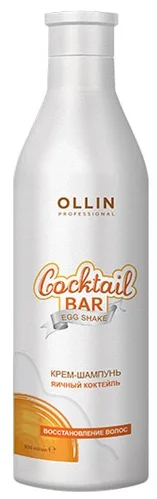 Шампунь Ollin Professional Крем-шампунь Cocktail Bar Egg Shake 400мл Шампунь Ollin Professional Крем-шампунь Cocktail Bar Egg Shake 400мл