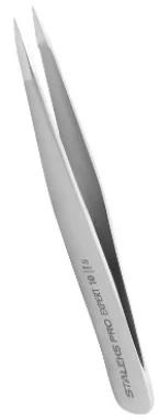Пинцет для бровей Staleks Pro Expert 10 Type 5 точечный Пинцет для бровей Staleks Pro Expert 10 Type 5 точечный