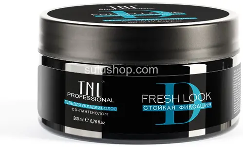 Гель для укладки волос TNL Fresh Look стойкая фиксация с D-пантенолом 200мл Гель для укладки волос TNL Fresh Look стойкая фиксация с D-пантенолом 200мл