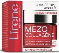 Lirene Mezo Collagene Крем для лица Увлажняющий активно разглаживающий крем SPF10 50мл