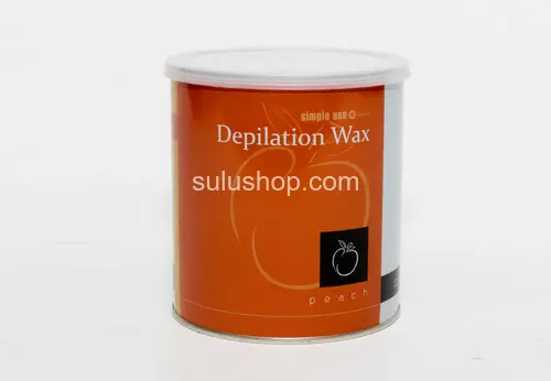 Воск баночный Simple Use Depilation Wax Peach 800мл