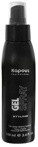 Гель-спрей Kapous Professional для волос сильной фиксации 100мл Гель-спрей Kapous Professional для волос сильной фиксации 100мл