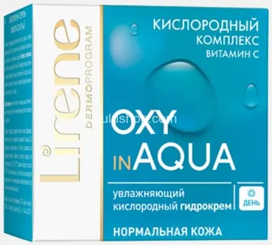 Lirene Oxy In Aqua Гидро-крем для лица Увлажняющий кислородный 50мл Lirene Oxy In Aqua Гидро-крем для лица Увлажняющий кислородный 50мл