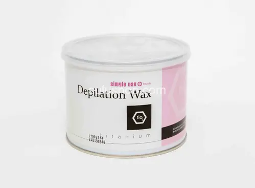 Воск баночный Simple Use Depilation Wax Titanium 400мл