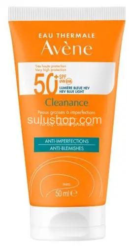 Avene Cleanance SPF 50 солнцезащитный крем для проблемной кожи 50мл Avene Cleanance SPF 50 солнцезащитный крем для проблемной кожи 50мл