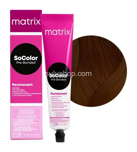 Краска Matrix So Color 5NW светлый шатен натуральный теплый 90мл Краска Matrix So Color 5NW светлый шатен натуральный теплый 90мл