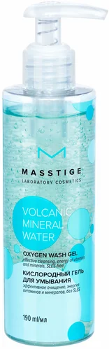 Кислородный гель для умывания Masstige Volcanic Mineral Water 190мл Кислородный гель для умывания Masstige Volcanic Mineral Water 190мл