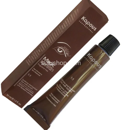 Краска для бровей и ресниц Kapous Magic Keratin Графит 30мл Краска для бровей и ресниц Kapous Magic Keratin Графит 30мл