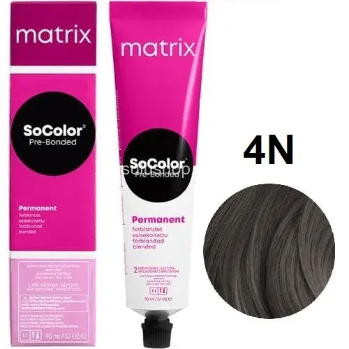 Краска Matrix So Color 4N шатен натуральный 90мл Краска Matrix So Color 4N шатен натуральный 90мл