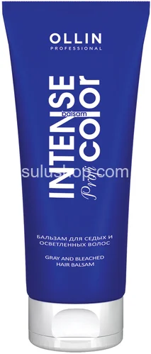 Бальзам оттеночный Ollin Intense Profi Color для седых и осветлённых волос 200мл Бальзам оттеночный Ollin Intense Profi Color для седых и осветлённых волос 200мл