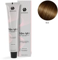 Краска Adricoco Miss Adri 9.0 Очень светлый блонд 100мл