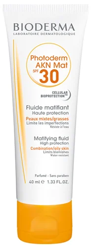 Солнцезащитная эмульсия Bioderma Photoderm Akn Mat 40мл Солнцезащитная эмульсия Bioderma Photoderm Akn Mat 40мл