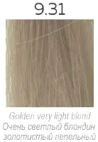 Краска Luxor Color 9.31 светлый блондин натуральный интенсивный 100мл