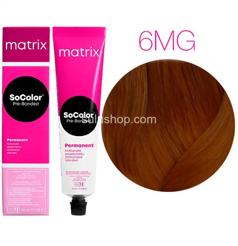 Краска Matrix So Color 6MG темный блондин мокка золотистый 90мл Краска Matrix So Color 6MG темный блондин мокка золотистый 90мл