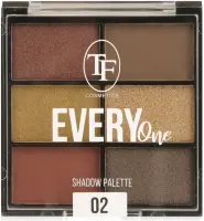 Тени для век Triumph Every One палетка 6 тонов №02 бронзовый
