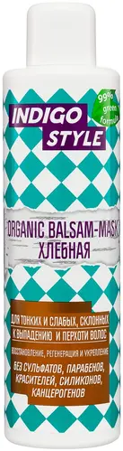 Бальзам-маска бессульфатная Indigo Style органик хлебная 1000мл Бальзам-маска бессульфатная Indigo Style органик хлебная 1000мл