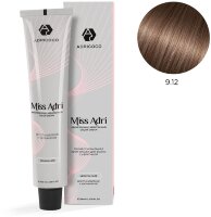 Краска Adricoco Miss Adri 9.12 Очень светлый блонд пепельный перламутровый 100мл