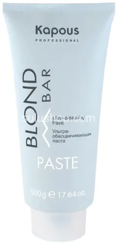 Паста ультра-обесцвечивающая Kapous Blond Bar 500гр Паста ультра-обесцвечивающая Kapous Blond Bar 500гр