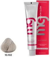 Краска TNL Million Glow Silk Protein 10.102 платиновый блонд пепельный жемчужный