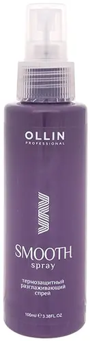 Ollin Smooth термозащитный разглаживающий спрей 100мл Ollin Smooth термозащитный разглаживающий спрей 100мл