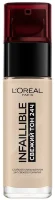 Стойкий матирующий тональный крем Loreal Infaillible 24h Фарфоровый №15 30мл