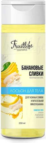 Лосьон для тела Fruit Life Банановые сливки 250мл