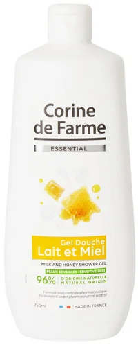 Гель для душа Corine de Farme молоко и мед 750мл Гель для душа Corine de Farme молоко и мед 750мл