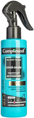 Compliment спрей-объем моделирующий Pro-expert technics для укладки волос 200мл Compliment спрей-объем моделирующий Pro-expert technics для укладки волос 200мл