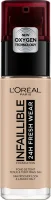 Стойкий матирующий тональный крем Loreal Infaillible 24h Ванильная роза №110 30мл