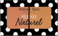 Румяна двойные Vivienne Sabo Naturel №01 нежно-розовый