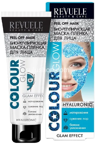 Маска-пленка для лица Revuele Colour Glow био-регулирующая 80мл Маска-пленка для лица Revuele Colour Glow био-регулирующая 80мл