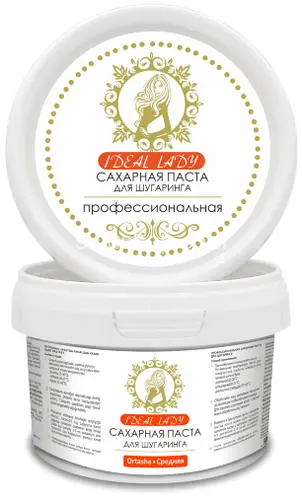 Сахарная паста для шугаринга Галактика Ideal Lady средняя 300гр Сахарная паста для шугаринга Галактика Ideal Lady средняя 300гр