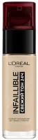 Стойкий матирующий тональный крем Loreal Infaillible 24h Бежевый №130 30мл
