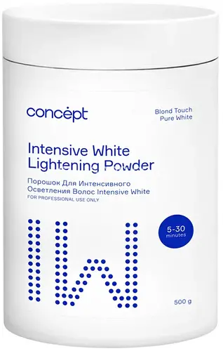 Порошок для осветления волос Concept Pure White 500гр