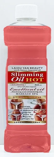 Массажное масло Laiou YAN Beauty Slimming oil HOT 1000мл