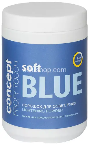 Порошок для осветления волос Concept Soft Blue 500гр Порошок для осветления волос Concept Soft Blue 500гр