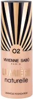 Тональный крем для лица Vivienne Sabo Lumiere Naturelle с эффектом сияния №02 светло-бежевый 25г