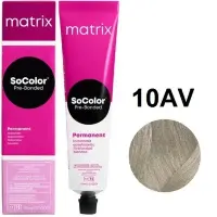 Краска Matrix So Color 10AV экстра светлый блондин пепельно-перламутровый 90мл