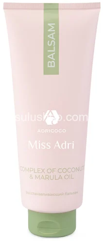 Восстанавливающий бальзам для волос Adricoco Miss Adri Complex of coconut & marula oil 400мл Восстанавливающий бальзам для волос Adricoco Miss Adri Complex of coconut & marula oil 400мл