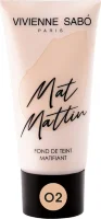 Тональный крем Vivienne Sabo Mat Mattin митирующий №02 бежевый 25мл