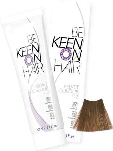 Краска для волос Keen Velvet Colour 7.0 натуральный блондин 100ml Краска для волос Keen Velvet Colour 7.0 натуральный блондин 100ml