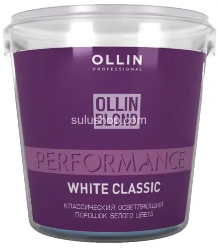 Порошок осветляющий Ollin Blond Performance White Classic 500гр Порошок осветляющий Ollin Blond Performance White Classic 500гр