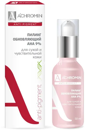 Achromin пилинг обновляющий AHA 9%