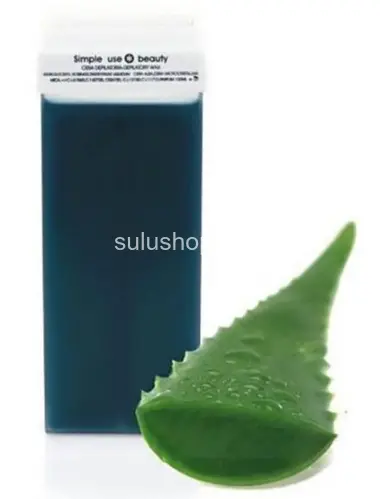 Воск для депиляции в картридже теплый Simple Use Beauty Aloe алое 100мл Воск для депиляции в картридже теплый Simple Use Beauty Aloe алое 100мл