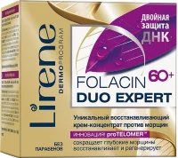 Крем для лица Lirene DUO Expert 60+